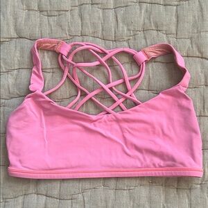 Lululemon free to be size 6 hot pink